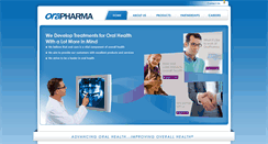 Desktop Screenshot of orapharma.com