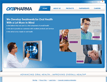 Tablet Screenshot of orapharma.com